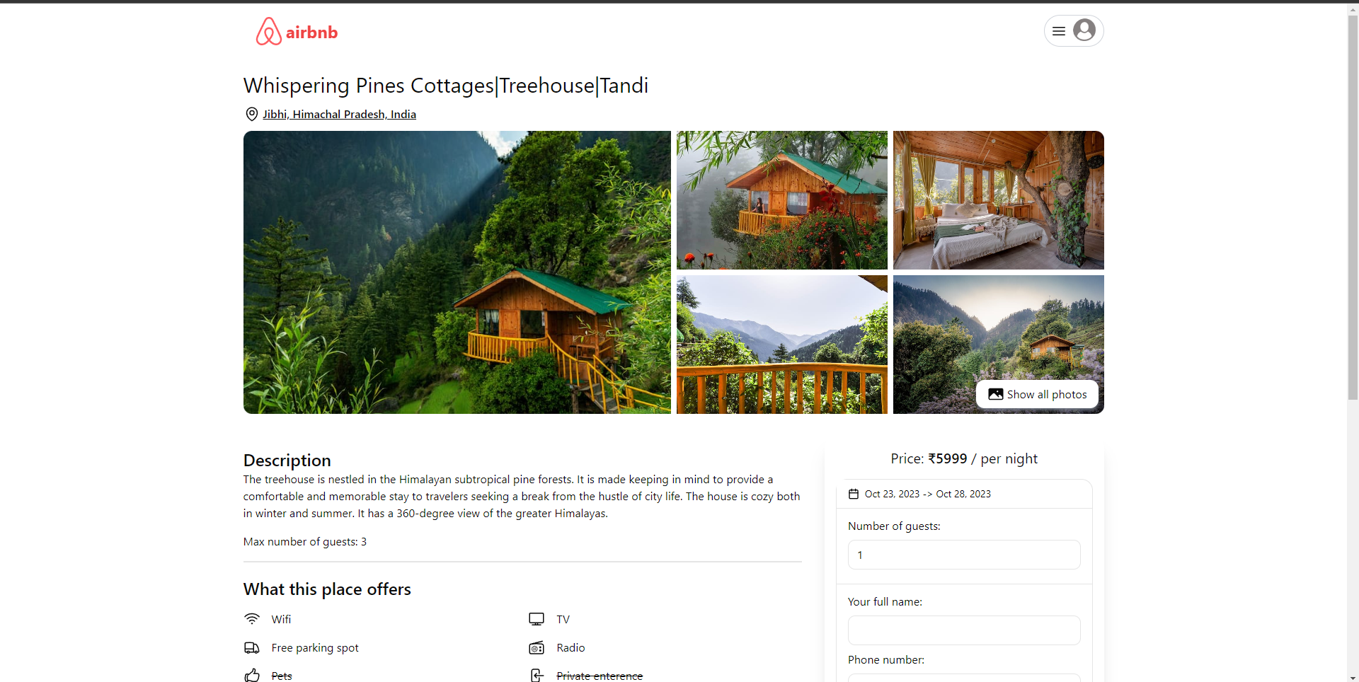 screenshot-Airbnb-Clone